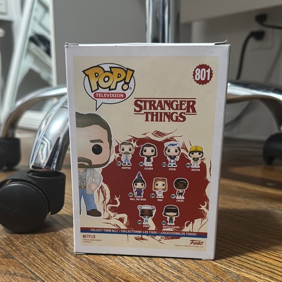 Hopper Season 3 Funko Pop - Picture 3 of 4